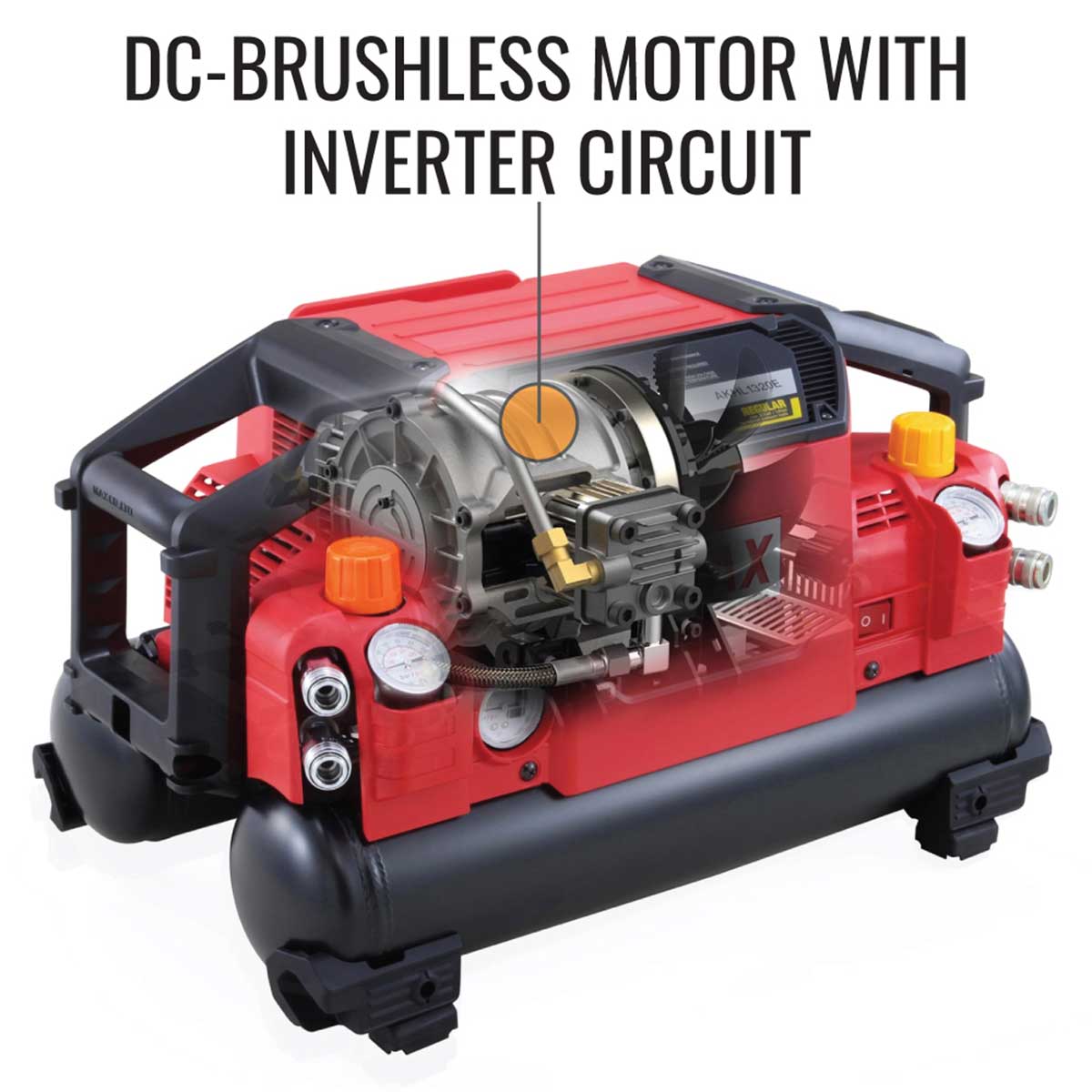 MAX AKHL1320E PowerLite High Pressure Air Compressor | FastenerUSA